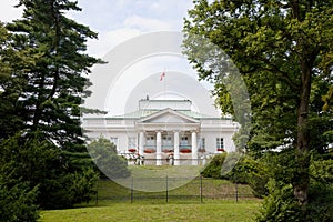 Åazienki KrÃ³lewskie or Park Åazienkowski in Warsaw in Poland